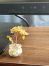 菩境水晶樹擺件聚寶盆黃水晶發(fā)財樹水晶碎石diy水晶盆栽車載擺件 曬單實拍圖
