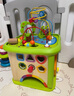 Hape(德國(guó))早教啟蒙玩具繞珠配對(duì)時(shí)鐘多面體奇趣游戲盒1歲+禮物E8378 曬單實(shí)拍圖