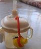 babycare兒童牛奶杯1-3歲以上寶寶喝水喝奶瓶PPSU刻度直飲吸管-滿杯330ml 曬單實(shí)拍圖