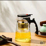 富光玻璃茶壺耐熱泡茶壺大容量過濾茶具按壓式茶水分離飄逸杯家居館 曬單實(shí)拍圖