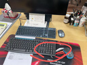 羅技（Logitech）MK275 鍵鼠套裝 無線鍵鼠套裝 辦公鍵鼠套裝 全尺寸 商務(wù)鍵鼠套裝 帶無線2.4G接收器 黑藍色 曬單實拍圖