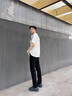 Calvin KleinJeans25早秋新款男士經(jīng)典休閑通勤ck修身微彈牛仔褲40JM717 8E6-牛仔黑 31 曬單實拍圖