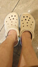 crocs卡駱馳貝雅卡駱班洞洞鞋|205089 冬日白/彩色-1LI 36/37(220mm) 曬單實(shí)拍圖
