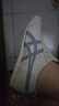 Onitsuka Tiger鬼塚虎懶人鞋男女同款舒適透氣輕便休閑鞋MEXICO 66? SLIP-ON 米色/淺灰 40.5 曬單實(shí)拍圖