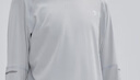 安德瑪（Under Armour）童裝兒童運(yùn)動(dòng)速干衣服透氣男童長(zhǎng)袖T恤休閑圓領(lǐng)上衣 淺灰色 160 曬單實(shí)拍圖