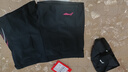 李寧（LI-NING）泳褲男士游泳褲泳帽套裝溫泉休閑度假沙灘褲布帽套裝15-05黑色XL 曬單實(shí)拍圖