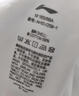李寧短袖T恤女子25新款印花LOGO甜美清新休閑百搭圓領(lǐng)運動上衣AHSV258 曬單實拍圖