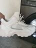 庫彬春季內增高男鞋10cm透氣網(wǎng)面跑步運動(dòng)鞋男內增高鞋休閑鞋增高板鞋 白色10cm 41 內增高鞋 曬單實(shí)拍圖