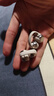 韶音（SHOKZ）OpenDots ONE動鈦圈開放式藍牙耳機耳夾式耳機藍牙跑步運動無線E310 星際白 曬單實拍圖