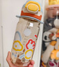 babycare兒童水杯吸管杯雙飲二合一戶外運(yùn)動(dòng)水壺上學(xué)大容量PPSU-滿杯600ml 曬單實(shí)拍圖