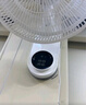 小米有品生態(tài)鏈品牌即品壁扇掛式牛角電風(fēng)扇商用工業(yè)扇餐廳客廳已 免打孔15葉遙控款 【13寸35cm】 曬單實拍圖