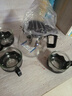 【京東物流】茶壺套裝整套茶具大容量玻璃茶杯帶濾網耐高溫泡茶具 1000ML一壺+四杯套裝 曬單實拍圖