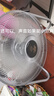 鉆石牌（DIAMOND）電風(fēng)扇臺(tái)式趴地扇工業(yè)風(fēng)扇工廠強(qiáng)力趴地風(fēng)扇大功率落地扇商用地扇臺(tái)地扇除甲醛坐地扇 14寸月光銀【三檔可調(diào)】銅線電機(jī) 曬單實(shí)拍圖