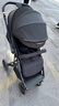 Baby boat貝舟B5嬰兒車雙向輕便折疊高景觀新生寶寶可坐躺0-3歲遛娃手推車 墨璟黑+蚊帳 曬單實拍圖