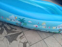 kidsdeer游泳池兒童家用嬰兒游泳桶充電氣寶寶室內(nèi)外洗澡大型水池加大加厚 加厚3米三層印花【豪華套餐】 曬單實(shí)拍圖