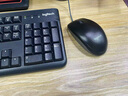 羅技（Logitech）K120有線鍵盤 商務(wù)辦公鍵盤 USB接口電腦筆記本鍵盤 即插即用全尺寸鍵盤 K120+M90鍵鼠套裝 曬單實拍圖