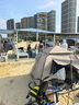 TANXIANZHE探險(xiǎn)者帳篷3-4人戶外全自動(dòng)便攜式露營(yíng)帳篷公園野餐黑膠防曬防雨 曬單實(shí)拍圖