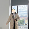 雪中飛中長款直筒羽絨服女士2025新款時尚加厚洋氣外穿百搭保暖冬季外套 卡其色 M (160) 115-130斤 曬單實拍圖