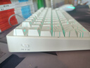 邁從（MCHOSE）G87【國家補(bǔ)貼】旋鈕無線機(jī)械鍵盤電競游戲客制化有線/藍(lán)牙三模gasket結(jié)構(gòu)全鍵熱插拔辦公筆記本 白色等高線側(cè)刻 TTC快金軸V2 曬單實拍圖