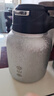 容山堂純鈦燜壺燜茶壺大容量悶茶壺悶泡壺溫水壺純鈦保溫壺家用保溫瓶 純鈦內(nèi)膽機(jī)械溫顯壺-鈦晶色 1.5L 曬單實(shí)拍圖