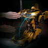 變形金剛（TRANSFORMERS）兒童玩具正版授權(quán)男女孩生日禮物遙控汽車機(jī)器人模型大黃蜂 曬單實(shí)拍圖