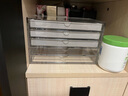 無印良品（MUJI）可重疊亞克力盒 桌面收納盒 橫型5層 曬單實拍圖