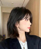 赫珮假發(fā)女全頭套韓系減齡仿真短卷發(fā)新款網(wǎng)紅外翻自然整頂假發(fā)頭套 Wendy短發(fā)【約35】 棕黑色 短發(fā) 曬單實(shí)拍圖