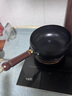 榮事達(dá)（Royalstar）正宗章丘炒鍋手工鍛打鐵鍋大肚鍋家用無(wú)涂層炒菜鍋帶蓋24cm 曬單實(shí)拍圖
