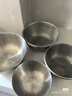 茶花（CHAHUA）304不銹鋼廚房專用湯盆菜盆加厚食品級(jí)材質(zhì)防摔洗菜盆面盆 28cm 曬單實(shí)拍圖
