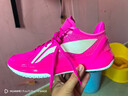 李寧（LI-NING）利刃4V2男鞋夏季透氣網(wǎng)面支撐穩(wěn)定籃球?qū)I(yè)比賽鞋ABAU037 【PINK】熒光耀粉/標(biāo)準(zhǔn)白-13 41 曬單實(shí)拍圖