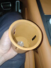 酷車車適用問界M8配件大全車內(nèi)裝飾專用汽車改裝用品中控?zé)o線充水杯硅膠 問界M8【必備款套裝】白沙杏-6件 曬單實拍圖