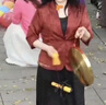 意枕上高檔香云紗上衣女士重磅真絲外套春夏新款短款紅云紗流行小西裝 紅色上衣 L 90-105斤 曬單實(shí)拍圖