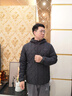 波司登【90鵝絨】短款輕薄羽絨服男菱格紋連帽保暖外套B250131023 曬單實拍圖