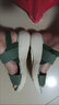 HQTING紅蜻蜓特價(jià)清倉厚底休閑運(yùn)動(dòng)涼鞋女夏季新款坡跟輕便羅馬踩屎感沙 黑色【廠家24H速發(fā)】 40 曬單實(shí)拍圖