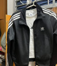 三葉草（Adidas）經(jīng)典款 三條紋刺繡logo休閑 翻領(lǐng) 短款 夾克 外套 女 JI7536 XS 曬單實拍圖
