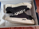 FILA FUSION斐樂(lè)女鞋帆布鞋女 低幫板鞋POP輕質(zhì)帆布鞋休閑運(yùn)動(dòng)鞋女 黑-BK 38 曬單實(shí)拍圖