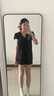 迪卡儂RUN DRY 女式跑步運(yùn)動快干短褲-黑色2730469 S 曬單實拍圖