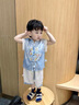 G.DUCKKIDS小黃鴨周歲禮服男寶寶抓周衣服女漢服百日宴百天滿月嬰兒套裝夏季 紅色+香囊 73 3-7月建議寶寶6-8公斤左右CM 曬單實(shí)拍圖