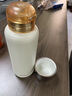 SSIIXX日本品牌新款陶瓷內(nèi)膽保溫杯磁吸杯蓋燜茶杯茶水分離泡茶杯七夕節(jié) 白色 520毫升 曬單實拍圖