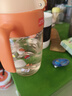 小袋鼠巴布（JOER BABU）兒童吸管水杯PPSU嬰兒學飲杯寶寶喝水杯吸管杯帶手柄 楓葉橙+背帶 曬單實拍圖
