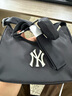 MLB官方 包包女包新款斜挎包男士通勤背包休閑單肩包背包生日禮物 紐約洋基隊/黑色 F 曬單實(shí)拍圖