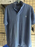 Polo Ralph Lauren 拉夫勞倫【The Hamptons系列】男裝 定制修身版棉質(zhì)網(wǎng)眼布Polo衫 400-藍色 L 曬單實拍圖