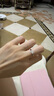 京東京造星芒18K金培育鉆石戒指1克拉求婚訂婚鉆戒禮物送女友送老婆13號(hào) 曬單實(shí)拍圖