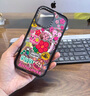 CASETIFY Rich Flower有錢花系列 新年發(fā)發(fā)發(fā) 適用于iPhone 16 Pro Max 透明黑框 手機殼 曬單實拍圖