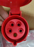 德力西電氣航空插頭插座耦合器連接器 32A 5芯 415V工業(yè)明裝插座 曬單實拍圖