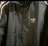 adidas休閑簡約三條紋梭織立領(lǐng)夾克外套男裝阿迪達(dá)斯官方三葉草 黑色 M 曬單實拍圖
