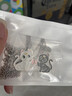 兩世歡可愛貓咪二人閨蜜項鏈兒童愛心磁吸拼接吊墜一人一半甜美配飾禮物 一對黑白貓咪【磁吸】 曬單實拍圖