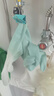 仟居佳 廚房手套洗碗手套女橡膠洗衣服防水膠皮刷碗清潔家務(wù)手套 均碼【3雙裝】 曬單實(shí)拍圖