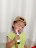 brushbaby兒童專用電動牙刷兩歲3歲6歲12歲以上定時保護(hù)軟毛聲波磁吸充電 熊貓款【2年質(zhì)保】1主機(jī)+3刷頭 曬單實拍圖