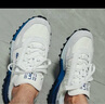 LACOSTE【王一博同款】法國鱷魚男鞋25春夏新款男式皮革運動鞋|49SMA0002 1T3/白色/淺藍色 43 9 曬單實拍圖